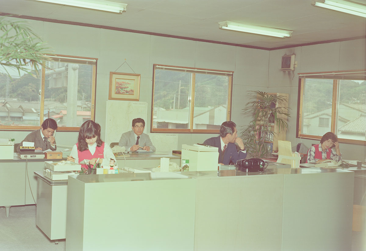 移転した社屋内の様子
